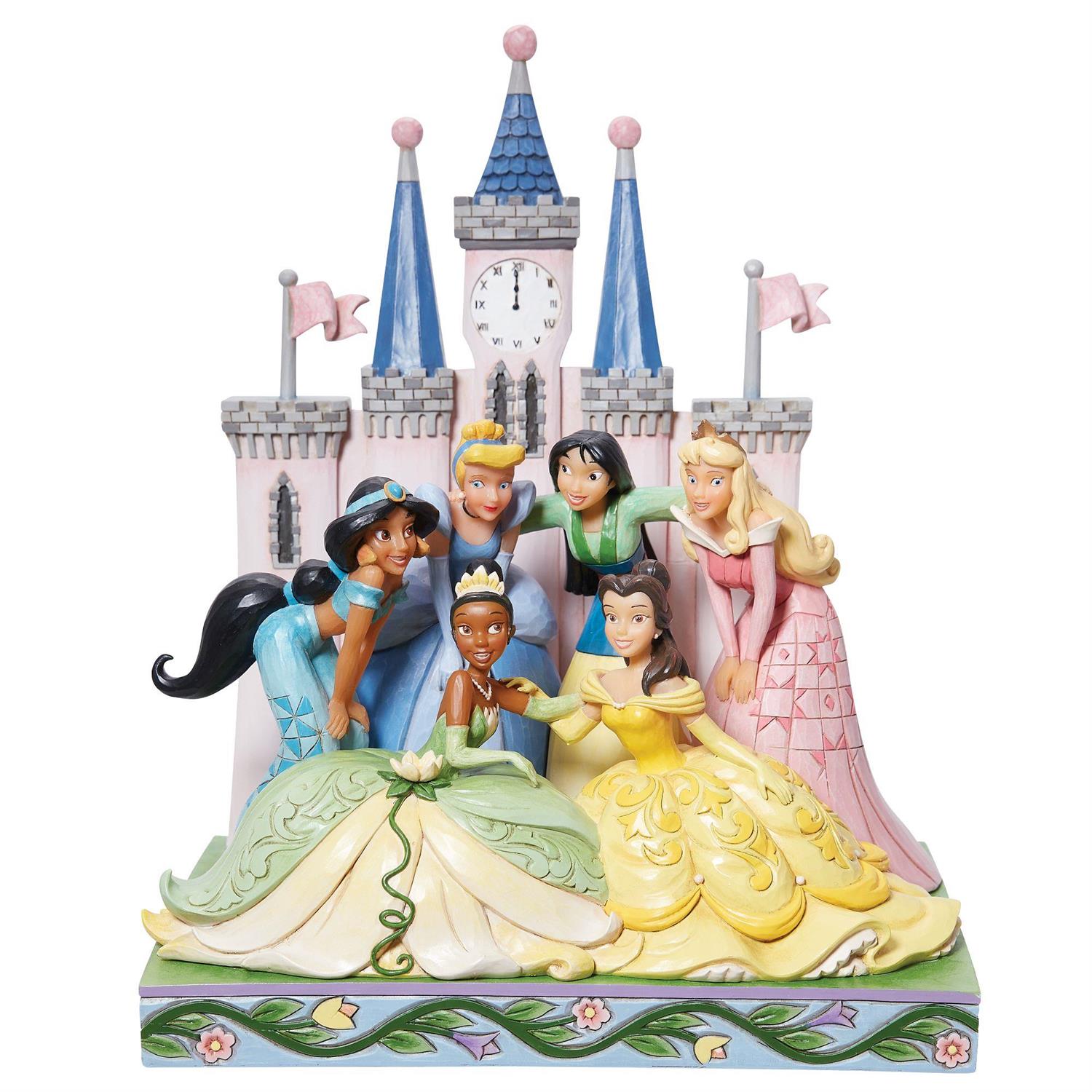 乐天商城 - ディズニー・トラディションディズニーフィギュアディズニープリンセスプリンセスインフロントオブキャッスル
