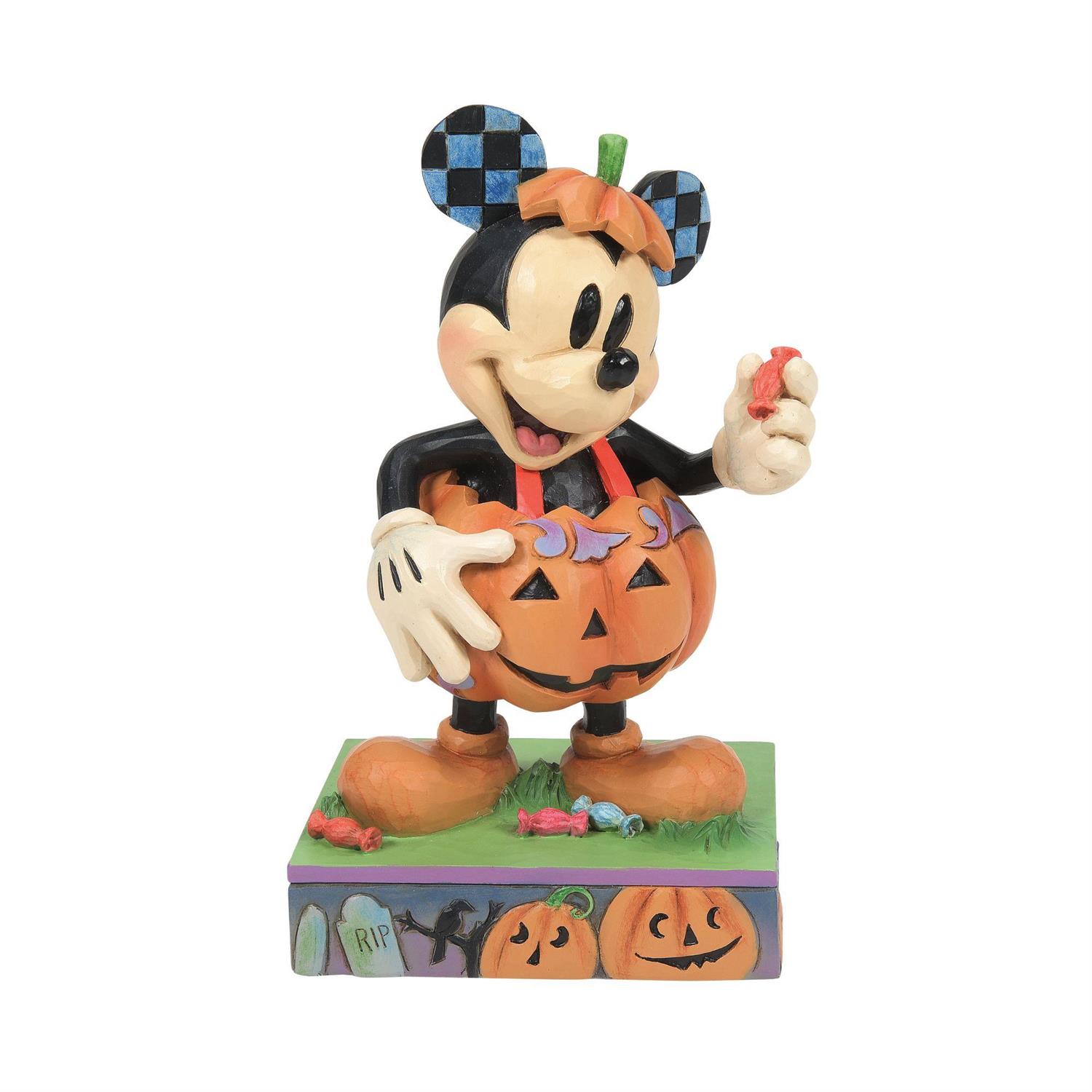乐天商城 - ディズニー・トラディションディズニーフィギュアパンプキン ミッキー