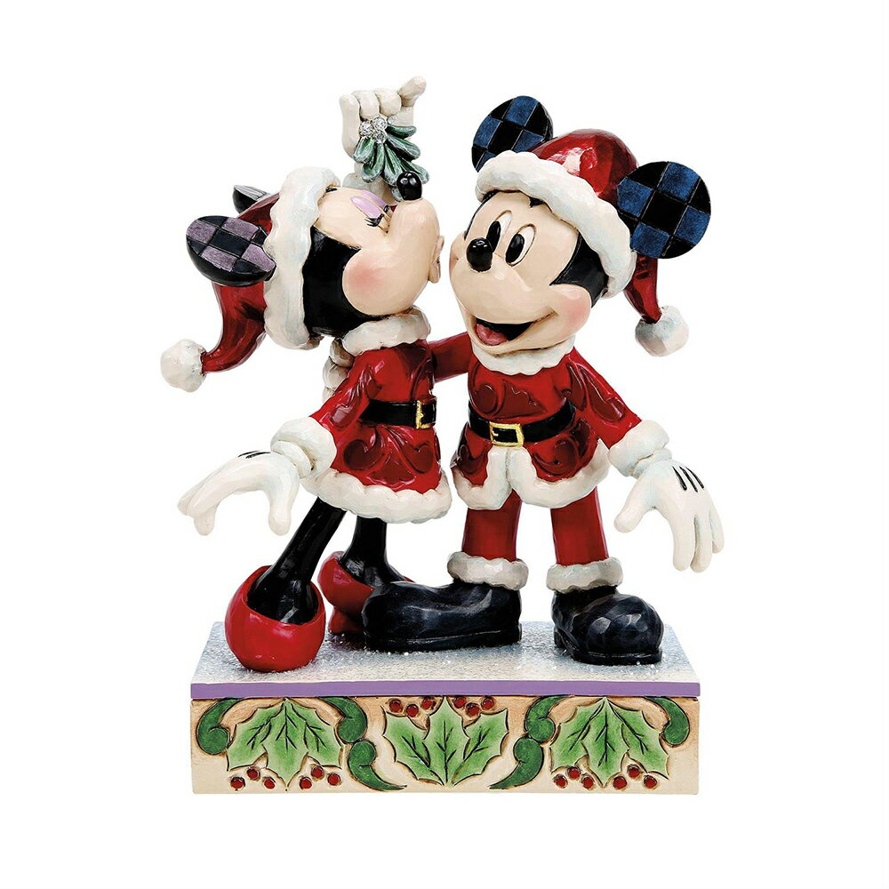 ディズニートラディションディズニーフィギュアミッキー&ミニー　ミストルヤドリギ プレゼント 贈り物 ギフト 誕生日 X'mas クリスマス Christmas Xmas サンタクロース キャンディケーン