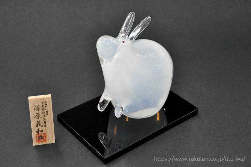 【即日発送】津軽びいどろ　卯(ウサギ)【日本製】[令和5年] ADERIA(アデリア) 癸卯...