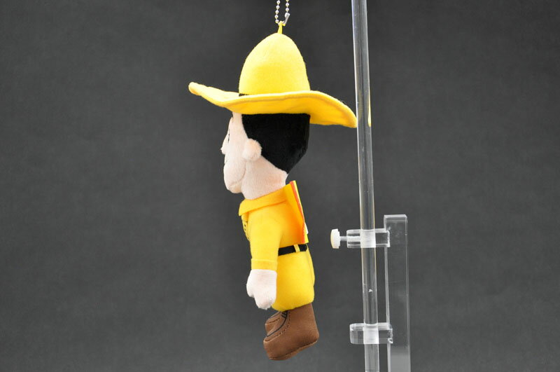 キュリアス・ジョージぬいぐるみキーホルダー　パペット 黄色い帽子のおじさん 『おさるのジョージ』NHK誕生日/お祝/御祝/ギフト/プレゼント/贈り物/人気/子供/大人/クリスマス/おすすめ/かわいい/敬老の日/ハロウィン/可愛い/ぬいぐるみ/こども