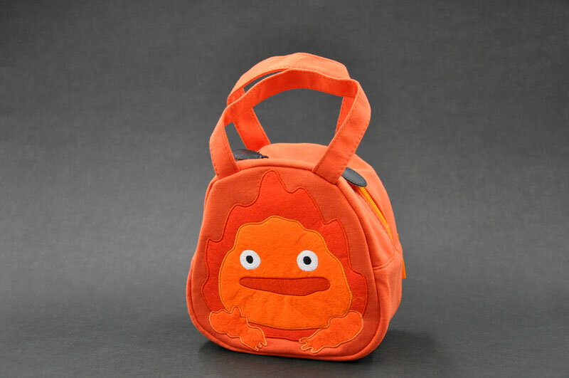 乐天商城 - となりのトトロスウェット素材ダイカットバッグ(カルシファー)[スウェットランチバッグ][スエット][ランチバック][火の悪魔/カルシファー][ハウルの動く城][星の子][火の悪魔][KNBD1]ジブリ/プレゼント/贈り物/ギフト/誕生日/可愛い/おすすめ/小さめ/かばん