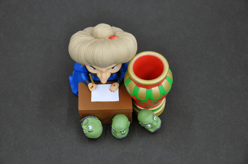 千と千尋の神隠し印鑑&ペンスタンド / 湯婆婆(ゆばーば)ジブリ/かわいい/可愛い/おすすめ/ぬいぐるみ/プレゼント/贈り物/ギフト/誕生日/お祝/母の日/父の日/敬老の日/ハロウィン/クリスマス/人気/かしら/スタジオジブリ [2]