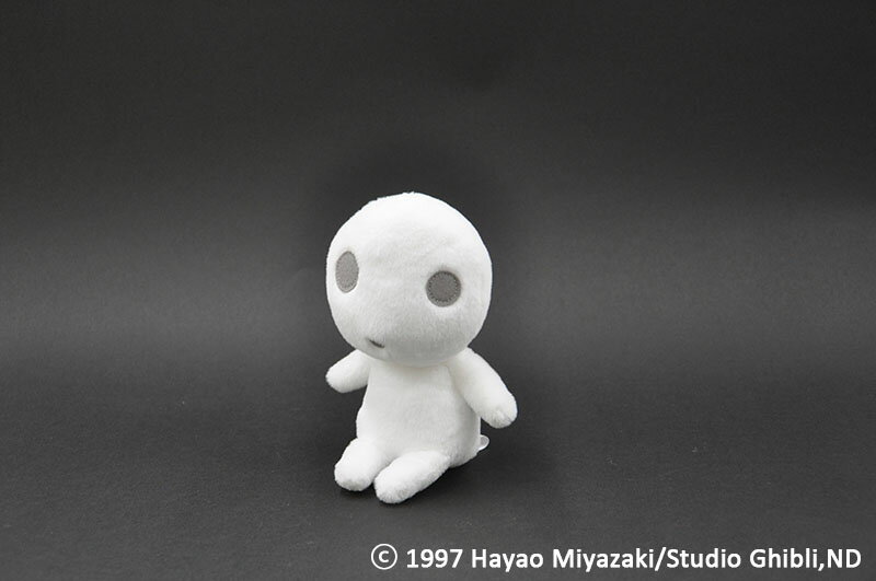 ジブリ もののけ姫 モロ(モロの君)こだま(木霊)ぬいぐるみ 二馬力 1997年 ジブリ もののけ姫 モロ(モロの君)こだま(木霊)ぬいぐるみ 二馬力 1997年