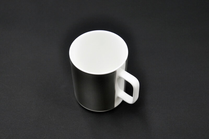 [NIKKO(ニッコー)]Elite Modern(エリートモダン)マグ(S) (シルクブラック)[240cc]FINE BONE CHINA(ファインボーンチャイナ)NIKKO SINCE1908 [マグカップ]