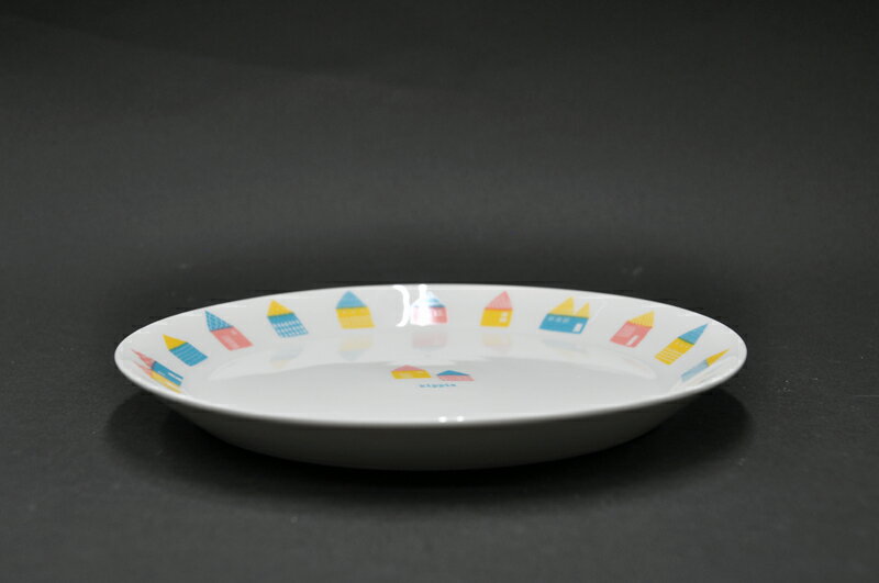 [NIKKO(ニッコー)]Kippis(キッピス)・Mokki(モッキ)/コテージ25.5cmプレートパーセプションチャイナ(強化磁器)NIKKO SINCE1908 [日本製][子供食器]