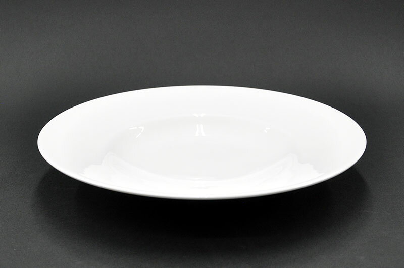 NIKKO(ニッコー) FLAWLESS(フローレス)26.5cmディーププレート食器 業務用 フルコース Fish 魚料理 ポアソン メイン料理 メインディッシュ パスタFINE BONE CHINA(ファインボーンチャイナ)NIKKO SINCE1908
