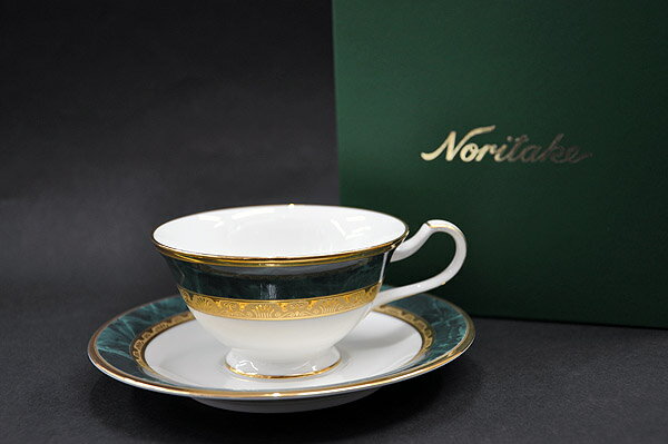 ノリタケ 〜Noritake〜 ティー・コーヒー碗皿(1客)カップ＆ソーサーフィッツジェラルド(Fitzgerald)プレゼント/贈り物/ギフト/誕生日/母の日/父の日敬老の日/クリスマス/記念/人気