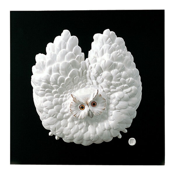 乐天商城 - ノリタケ 〜Noritake〜陶額 “フクロウ拡翼”【受注生産品】