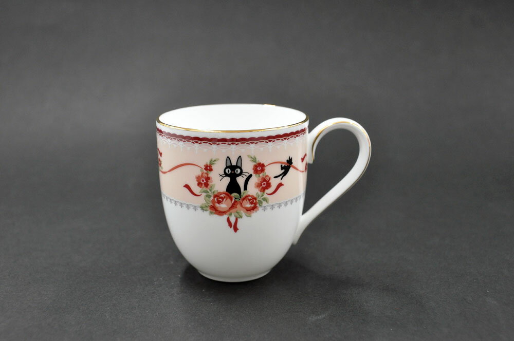 魔女の宅急便マグカップ(ピンク)[ノリタケ][スタジオジブリ]