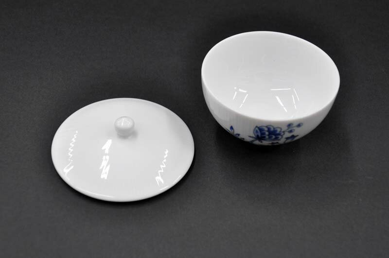 【受注生産品】お届けに時間がかかりますノリタケ 〜Noritake〜汲出し湯呑[蓋付き](一客)ブルーソレンティーノ(BLUE SORRENTINO)#1669 [湯呑み][お茶のみ茶碗][仙茶][煎茶][ゆのみ][来客用]