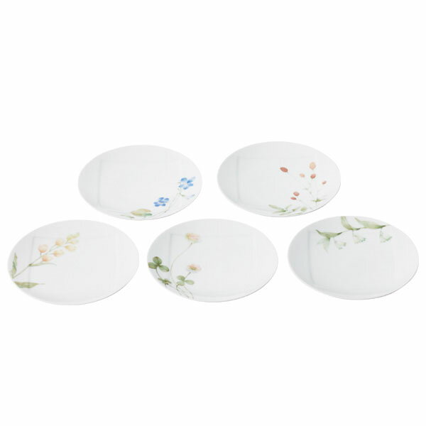 ノリタケ〜Noritake〜AZUMANOMICHIあづまの路15.5cmプレートセット（5枚）（絵変り）ギフトボックス入りのサムネイル