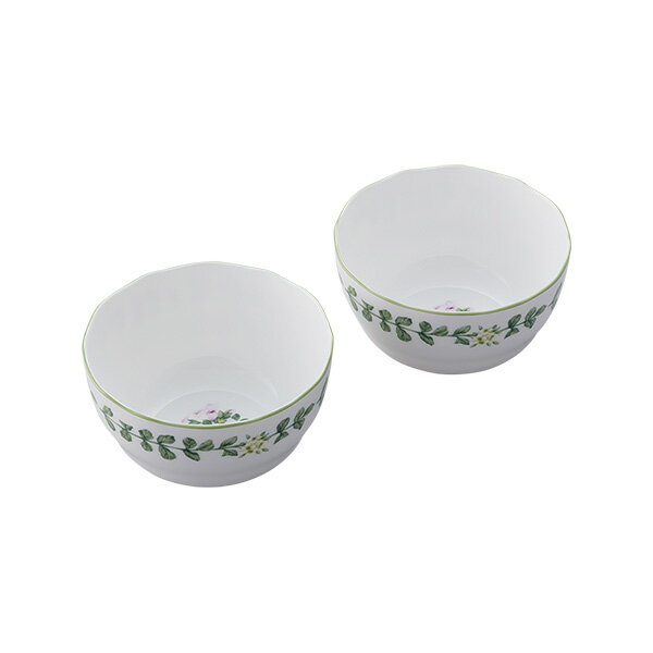 ノリタケ〜Noritake〜イングリッシュハーブズ(ENGLISH HERBS)11cmディープボウルペア