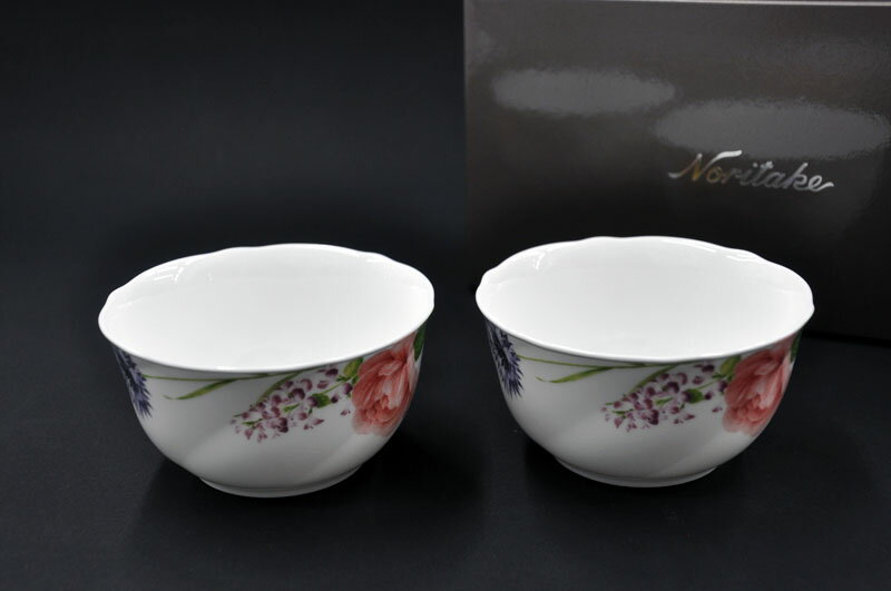 ノリタケ 〜Noritake〜ココ フルール(COCO FLEUR) 11cmボウルペアセット 