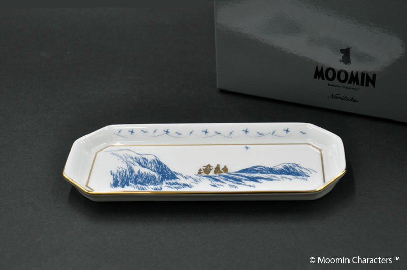 MOOMIN(ムーミン)-- ムーミンパパ海へいく --18.5cmトレイ[N-091L]ノリタケ [Noritake](3)