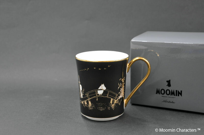 MOOMIN(ムーミン)-- ムーミン谷の彗星 --マグカップ[N-090L]ノリタケ [Noritake]贈り物/プレゼント/ギフト/記念誕生日/お祝/バレンタイン/ホワイトデー母の日/父の日/敬老の日/クリスマス高級感/リッチ/おすすめ/人気