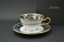 ノリタケ 〜Noritake〜 ティー・コーヒー碗皿(1客)カップ&ソーサー(鉄紺)サブライム(SUBLIME)プレゼント 贈り物 ギフト 誕生日 母の日 父の...