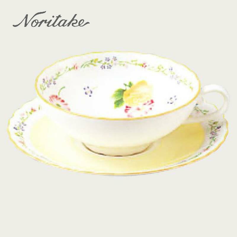 アフタヌーンティー カップ&ソーサー ノリタケ 〜Noritake〜 ティー碗皿 (ジュヌフレール)紅茶碗・カップ＆ソーサー御祝/お祝/贈り物/ギフト/プレゼント/誕生日/母の日/父の日/敬老の日/クリスマス/内祝/引出物/記念品/上品/来客/アフタヌーン・ティー/アフタヌーンティー/Afternoon Tea