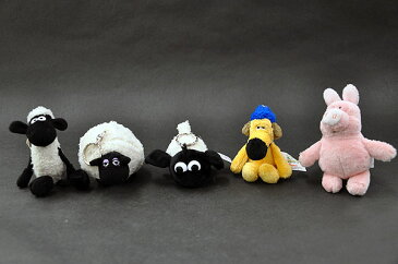 『ひつじのショーン』(Shaun the Sheep)【NICI】BB STS　羊のショーン ビーンバッグ (キーリング付き)キーホルダー/【メール便不可×】