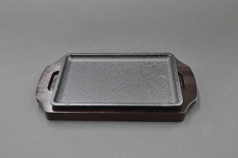 トキワ ステーキ皿 309 長方形(18cm)【日本製(鉄板)】【IH200V対応】［名古屋］［鉄板］