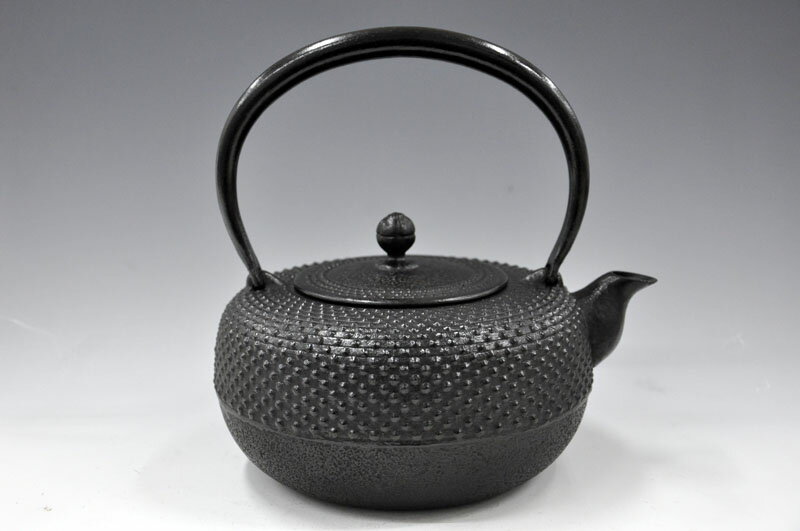 【送料無料】 南部鉄瓶【別製　柚子型　アラレ】1.5リットル[南部鉄器][鉄瓶][日本製][佐秋鋳造所]【佐..