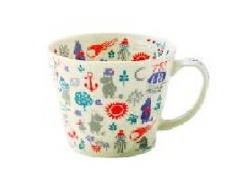 【山加商店】MOOMIN　ムーミン　スープマグ（ステンシル）350ml　北欧　フィンランド　食器　マグ　スープ　カップ