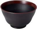 汁椀 お椀 【ひさご丼 2分艶溜帯朱】 食洗機・レンジ対応 会津塗