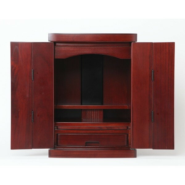 【送料無料】静岡木工 仏壇セット 紫檀