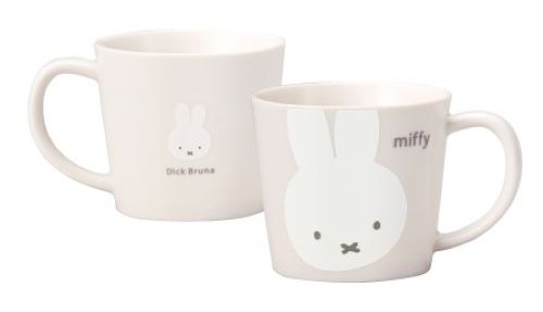 ミッフィーホワイトフェイス　マグ（スタンダード）