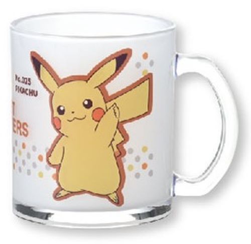 パターンガラスマグ　ピカチュウ