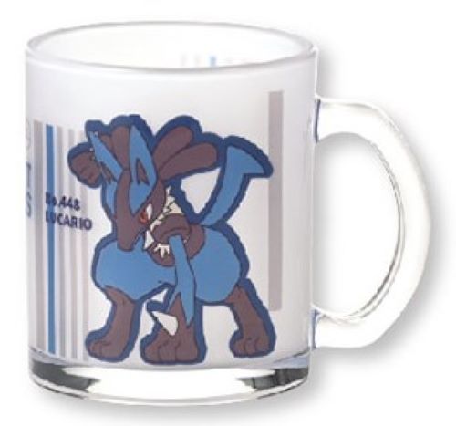 パターンガラスマグ　ルカリオ