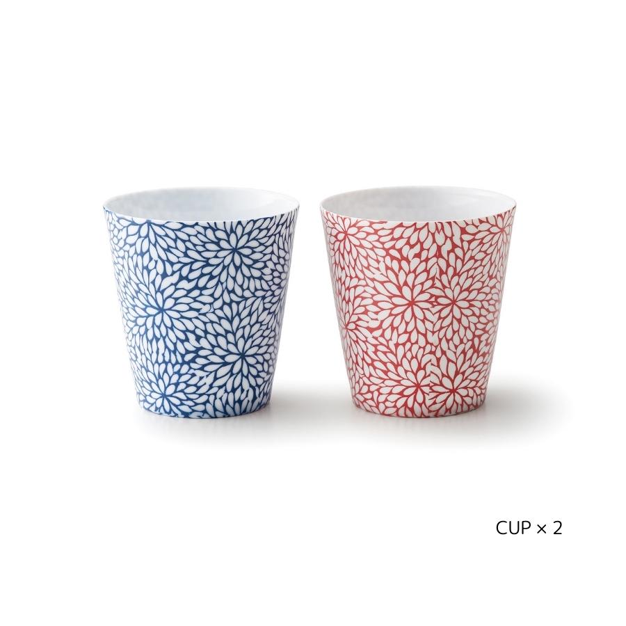 Rakuten - ペアカップ 菊の吉祥文様 薄い磁器 390ml 日本製 CHITOSE 結婚祝い プレゼント 父の日