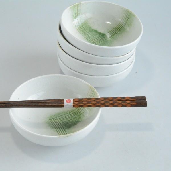 Rakuten - 小鉢 織部 角ライン