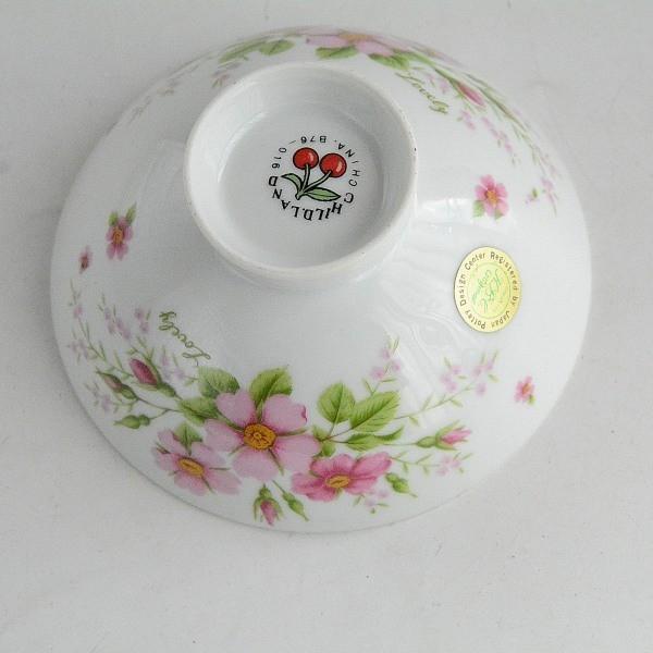 ご飯茶碗 飯碗 ピンクの花 小さめ