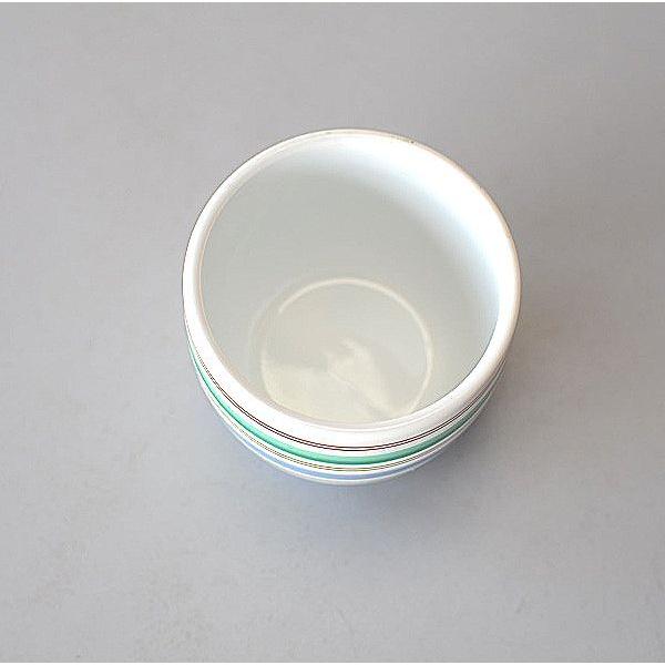蕎麦猪口 ボーダー 小鉢 茶碗蒸し碗 1個