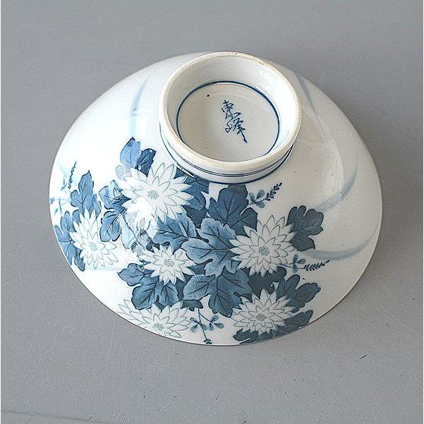 ご飯茶碗 飯碗 菊の花 東峰