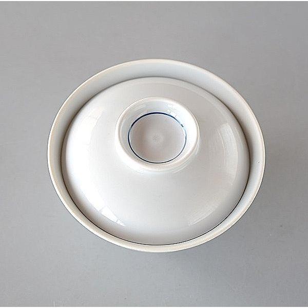蓋つき碗 白 浅型 4個