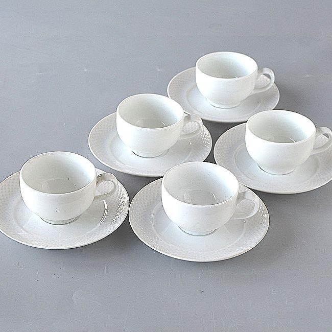 楽天市場】ティーカップ 5客セット（カップ＆ソーサー｜マグカップ