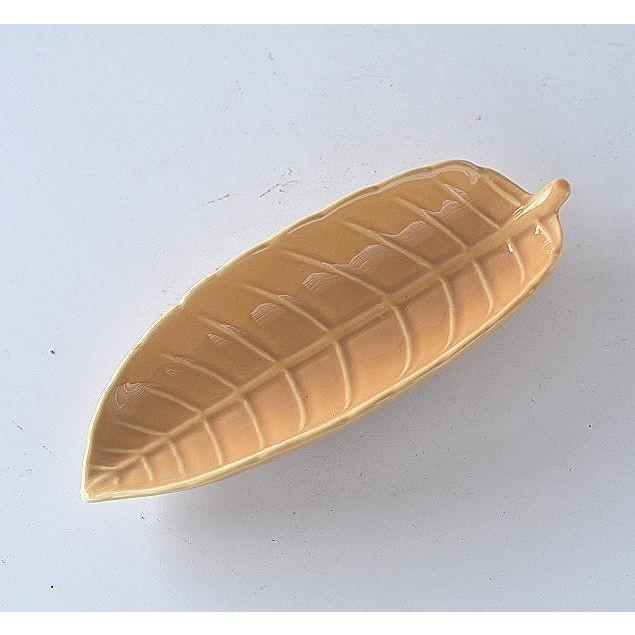 小皿 木の葉 イエローベージュ 5個