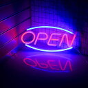 OPENネオンサイン LEDネオンライト 営業中ネオン看板 インテリア 雰囲気作り 喫茶店 居酒屋 ギフ バー カフェUSB給電 ギフト 装飾 寝室 ウォールサ...