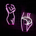 ネオンサイン 「美女ダンサー」 NEON SIGN ネオン管 広告用 看板 ディスプレイ 居酒屋 カフェ 喫茶店 インテリア ホームデコレーション ギフト 娯楽...