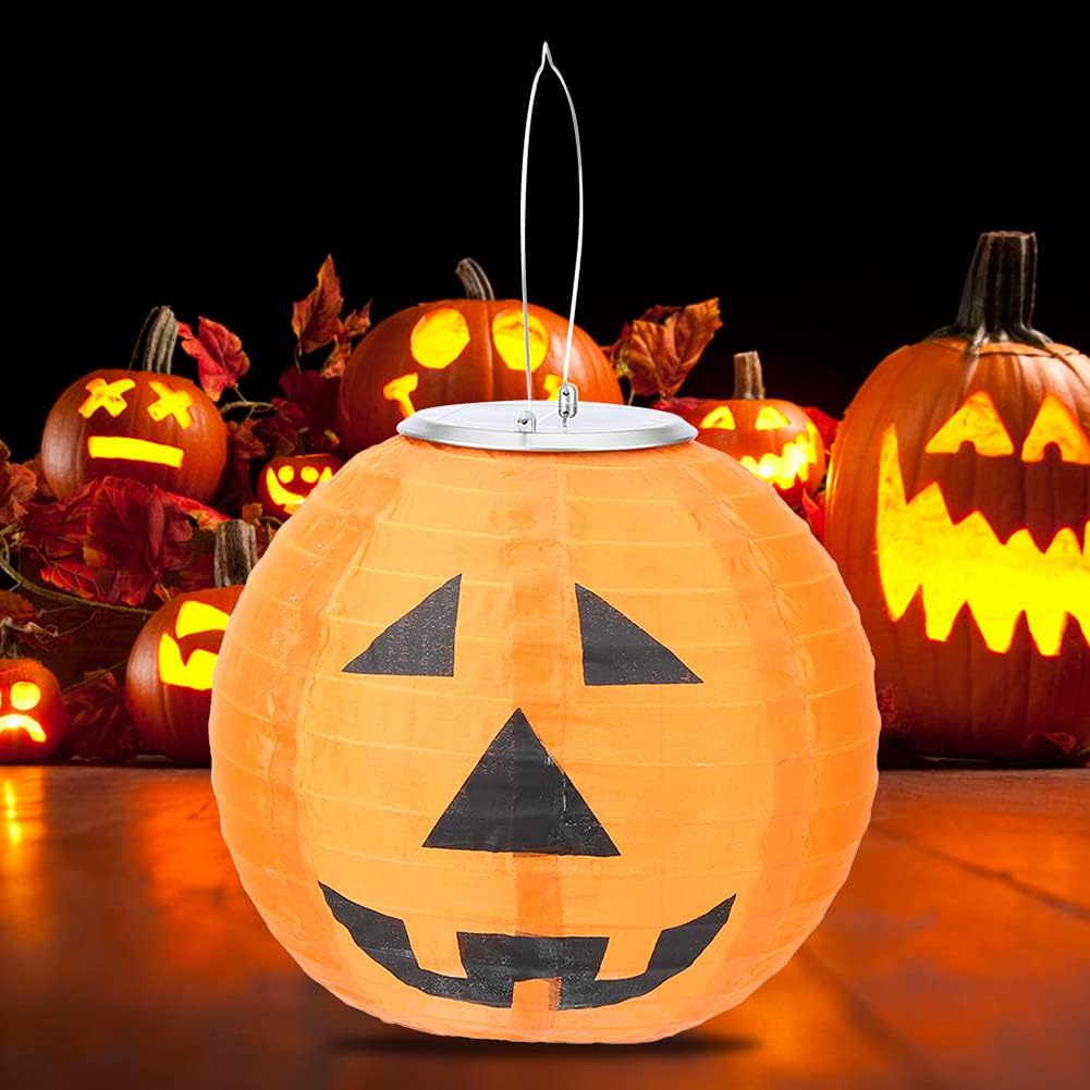 2本セット ハロウィン 提灯 カボチャソーラーランタン ソーラーライト ハロウィン提灯 飾り カボチャランタン ハロウィン装飾 庭園灯 芝生ランプ 自動点灯 芝生 庭 風景 ソーラー充電 電飾 飾りライト パーティ 装飾 防水 2308