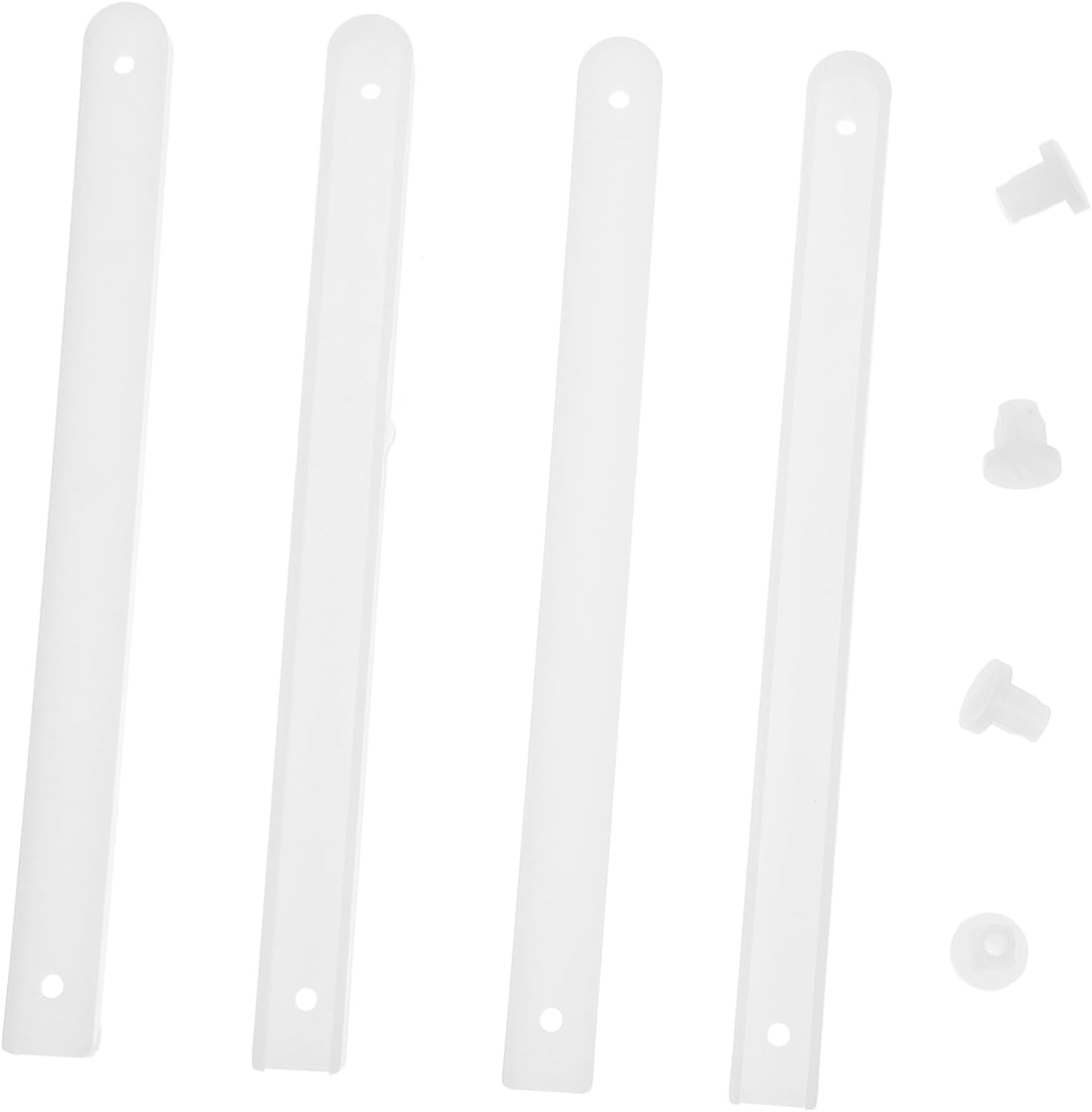 4個 引き出しスライド ドレッサースライダー シフトノブ キャビネットスライド ストッパー プラスチッ..