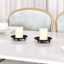 燭台 キャンドルスタンド北欧 キャンドルホルダー装飾鉄製記念日結婚式の誕生日のお祝い アクセサリートレー 収納トレ ー ローソク足ホルダー