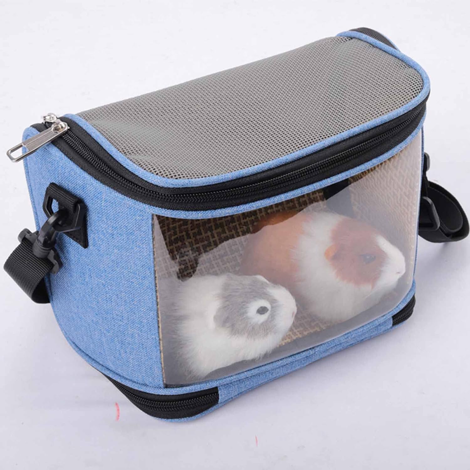 小動物 キャリーバッグ チンチラ ハムスター ハリネズミ 透明窓付き 携帯バッグ 可愛い 無地 鳥 キャリーケージ 通気性 メッシュ お散歩ケージ お出かけ 持ち運び 旅行 通院 移動 防災 ペット用品 ペットバッグ 屋外 屋内