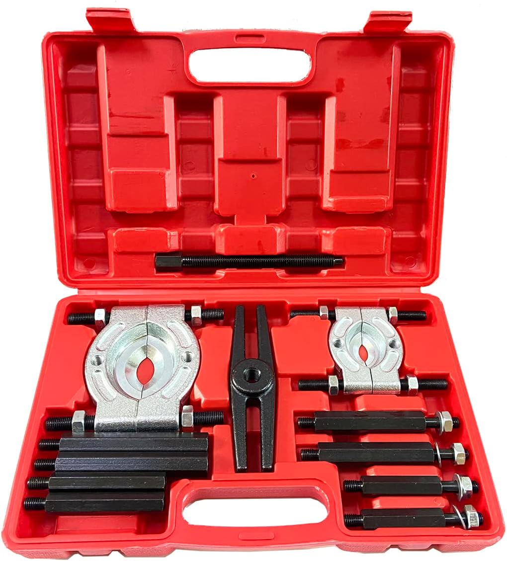 12点セット ベアリングセパレーター 5トンの容量爪掛け式 ギヤプーラー ベアリング外し セット 30-75mm..