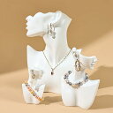 アクセサリースタンド 樹脂モデル アクセサリー展示 イヤリング ネックレス棚 指輪 ブレスレット 陳列 ジュエリー展示道具