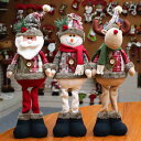 【 ポイント10倍!】動物ぬいぐるみ クリスマス 人形 おもちゃ 装飾品 クリスマス立ち人形 おもちゃ サンタクロース スノーマン トナカイ ぬいぐるみ 人形 クリスマスツリー ぶら下げ 装飾人形 ホームテーブル ウィンドウ 装飾