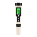 【ポイント10倍!】高精度 デジタル pH計 ペーハー 測定器 水質 検査 4-in-1 水質テスター PH/ORP/H2/TEMP計 水質測定器 デジタルpH計 pHメーター 0.00-14.00pH 高精度 自動校正 自動温度補正機能