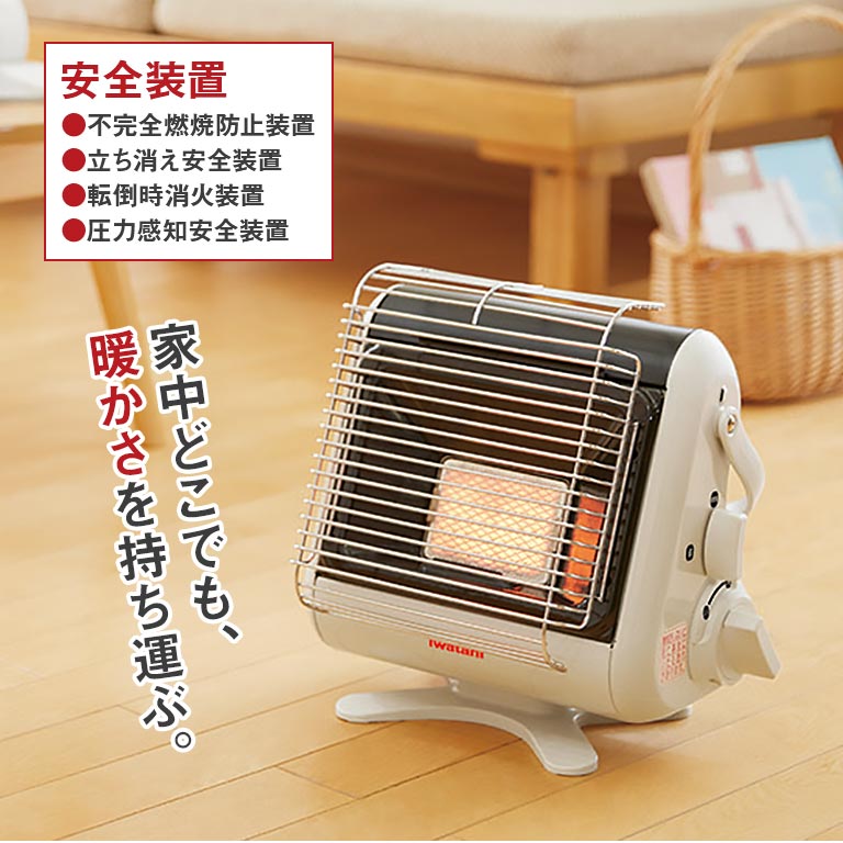 イワタニ カセットガスストーブ マイ暖 3 -...の紹介画像2
